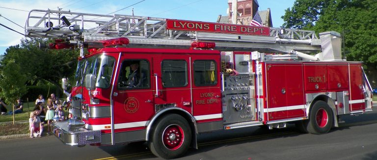 Lyons Fire Department Staffed